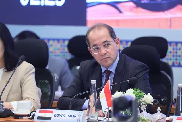 وزير  المالية المصري أحمد كجوك