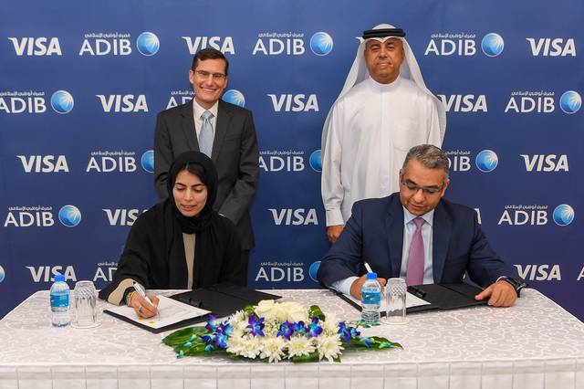 ADIB partners with Visa to boost digital payments in UAE