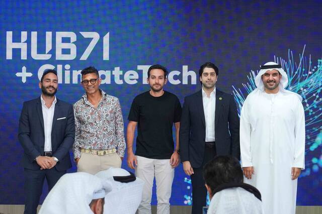 Abu Dhabi introduces Hub71+ ClimateTech for startups worldwide; listed entities involved