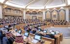 جانب من جلسة مجلس الشورى