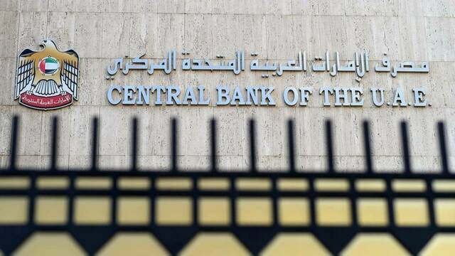 مصرف الإمارات المركزي الإماراتي - أرشيفية