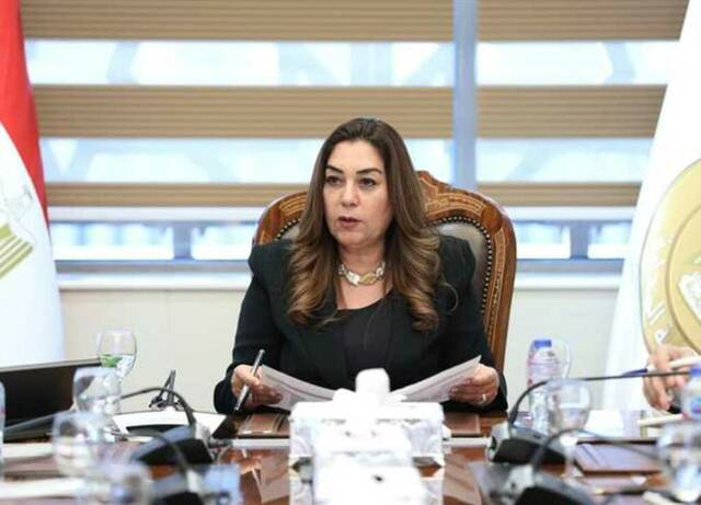 منال عوض وزيرة التنمية المحلية