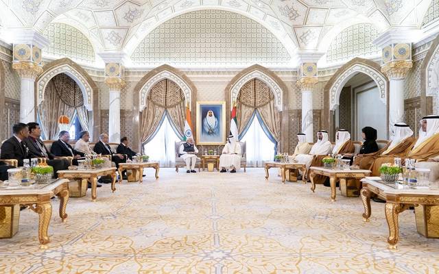 بالصور..محمد بن زايد ورئيس وزراء الهند يبحثان تعزيز العلاقات الثنائية