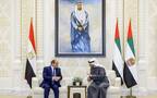الشيخ محمد بن زايد آل نهيان رئيس الإمارات والرئيس المصري عبد الفتاح السيسي