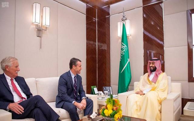 ولي عهد السعودية يلتقي عضوي الاستخبارات والعلاقات الخارجية بالشيوخ الأمريكي