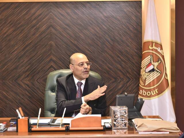 وزير العمل المصري محمد جبران