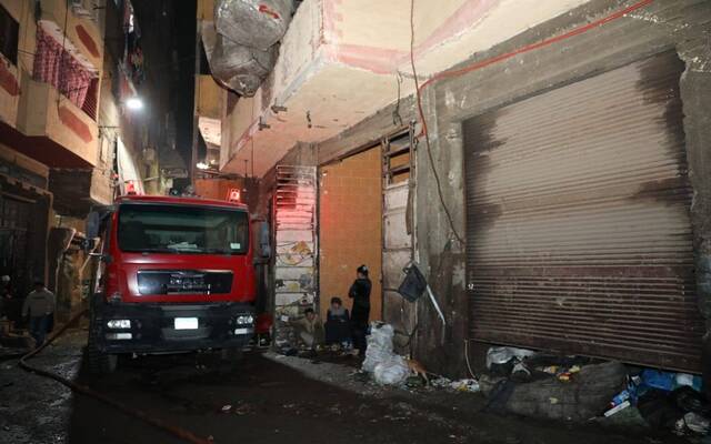 محافظة القاهرة توضح الحجم الحقيقي لحريق منطقة منشأة ناصر وعدد المصانع المتضررة