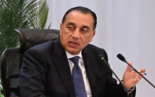 مصطفى مدبولي رئيس مجلس الوزراء المصري