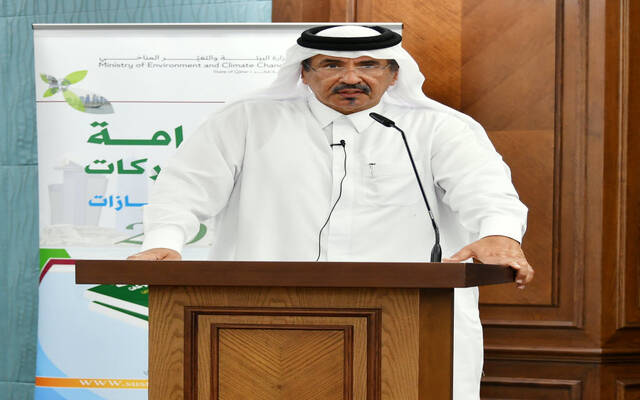 "الكواري" يؤكد ضرورة دمج القطاع الخاص بمبادرات الحكومة لتخفيض الانبعاثات