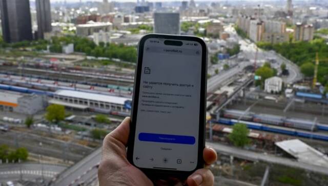روسيا توقف خدمات الإنترنت بعد سقوط طائرات أوكرانية