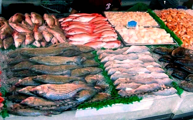 منتجات الأسماك بالأسواق التونسي