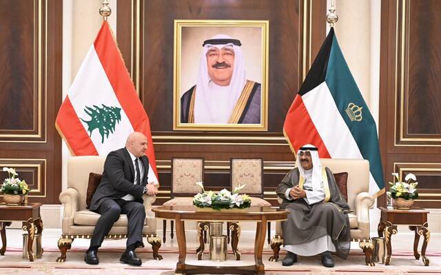 رئيس لبنان يؤكد عمق العلاقات مع الكويت ويكشف قوانين مرتقبة للإصلاح
