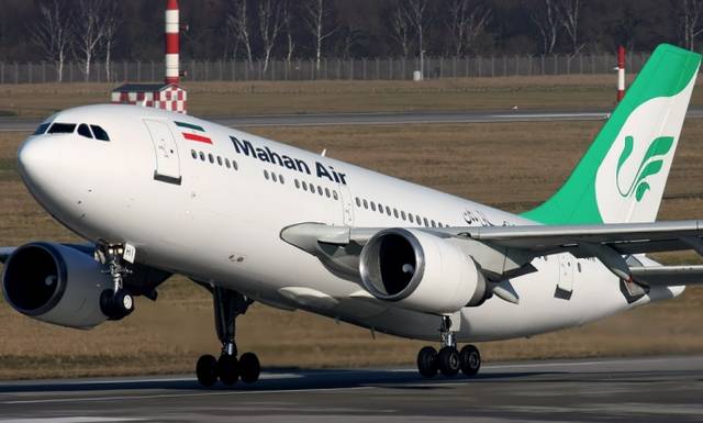 Germany bans Iranian airline from airspace