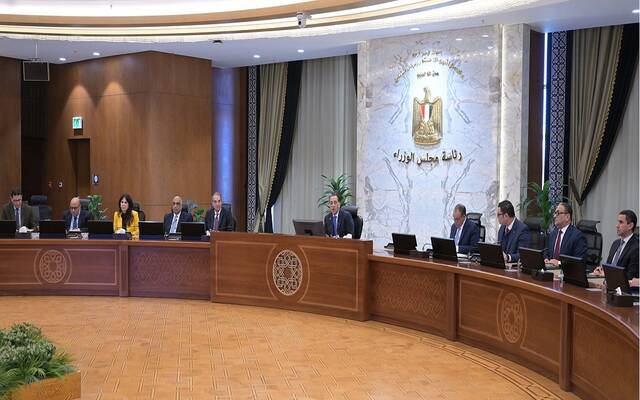 اجتماع مصطفى مدبولي رئيس مجلس الوزراء المصري