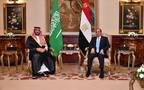 الرئيس عبدالفتاح السيسي وولي العهد السعودي الأمير محمد بن سلمان