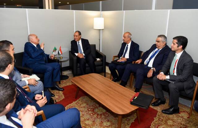 مصر والجزائر تبحثان تعزيز التعاون الثنائي وتطورات القضايا الإقليمية