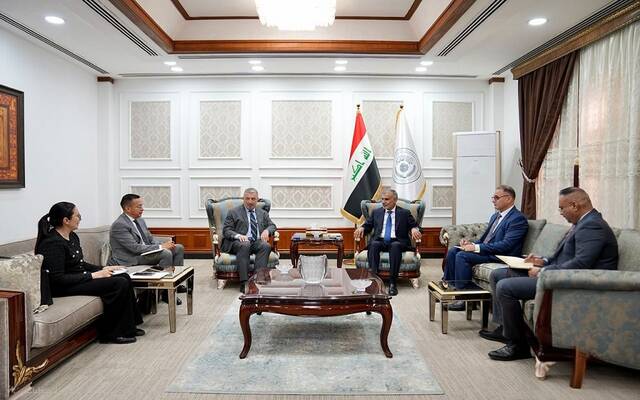 وزير المالية يستقبل وفد البنك الدولي- برئاسة المدير الإقليمي والممثل الخاص للبعثة في العراق
