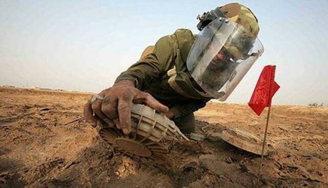 العراق: دعم ألماني لإزالة الألغام بأكثر من 100 مليون دولار