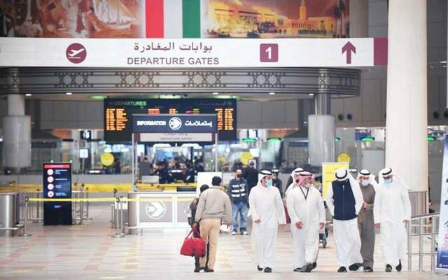 داخل مطار الكويت الدولي