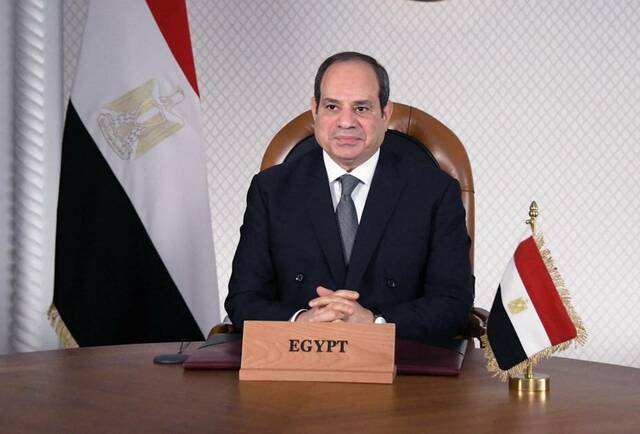 الرئيس المصري عبد الفتاح السيسي