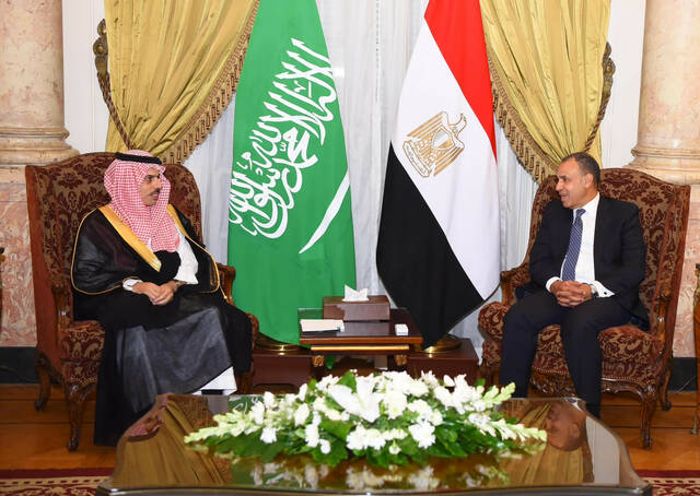وزيرا خارجية مصر والسعودية- أرشيفية