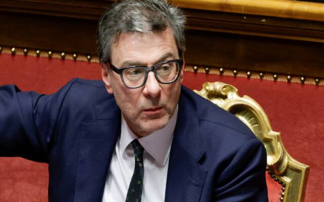 وزير الاقتصاد الإيطالي جينكارلو جورجيتي