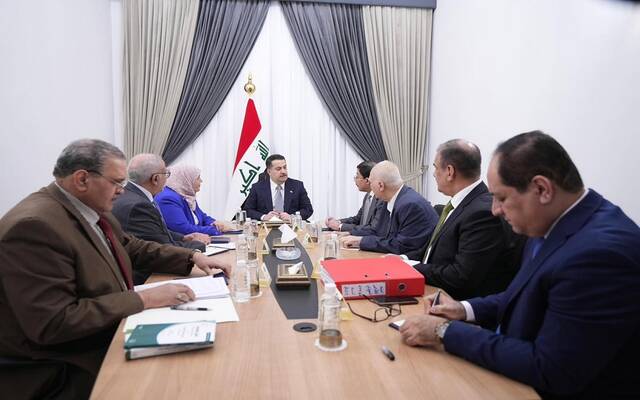 محمد شياع السوداني رئيس مجلس الوزراء العراقي