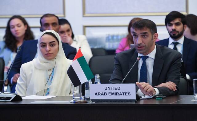 ثاني بن أحمد الزيودي وزير دولة للتجارة الخارجية في الإمارات