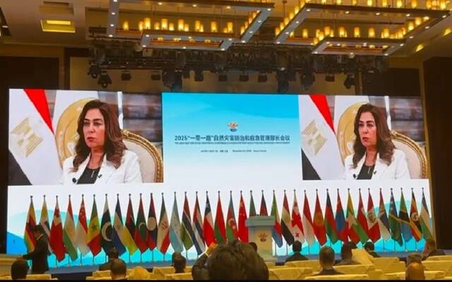 الدكتورة منال عوض وزيرة التنمية المحلية والقائمة بأعمال وزير البيئة