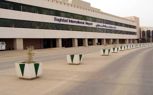 توقف الحركة الملاحية في بغداد والنجف بسبب الظروف الجوية