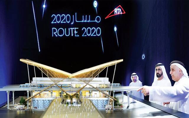 "طرق دبي" تفوز بجائزة المشاريع الكبرى الدولية عن مشروع مسار 2020