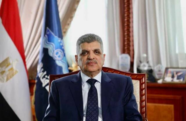 رئيس هيئة قناة السويس المصرية الفريق أسامة ربيع