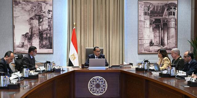اجتماع رئيس مجلس الوزراء المصري