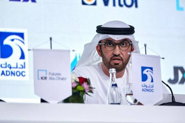 سلطان الجابر وزير الصناعة والتكنولوجيا المتقدمة في دولة الإمارات