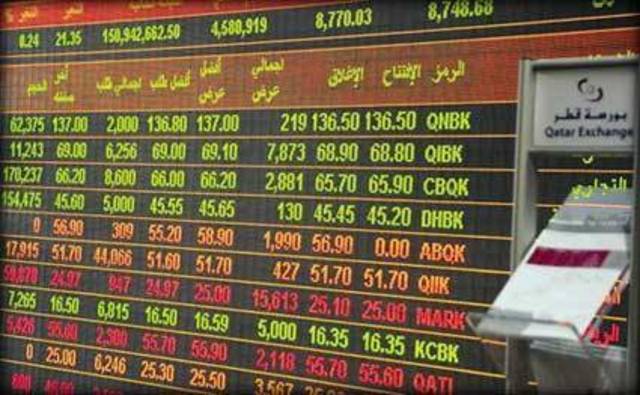 تقرير_ القيمة السوقية للبورصة القطرية تتخطي الناتج المحلي للمرة الأولى منذ الأزمة العالمية