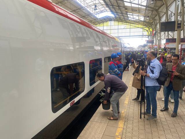 محطة قطار رمسيس بالقاهرة