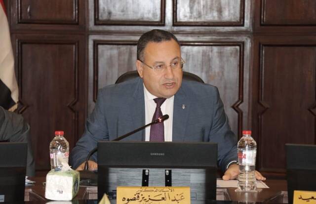 عبدالعزيز قنصوة، وزير التعليم العالي والبحث العلمي