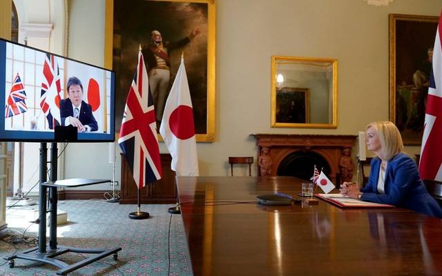 بريطانيا واليابان تخططان لإبرام اتفاق مبدئي بشأن التجارة هذا الشهر