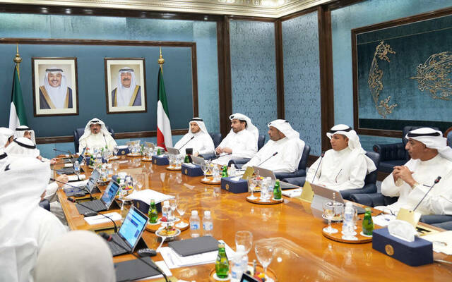 صورة أرشيفية لاجتماع مجلس الوزراء الكويتي