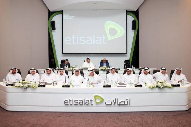 Etisalat’s shareholders OK AED 7bn cash dividends for 2017