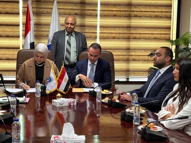 جانب من توقيع برتوكول التعاون