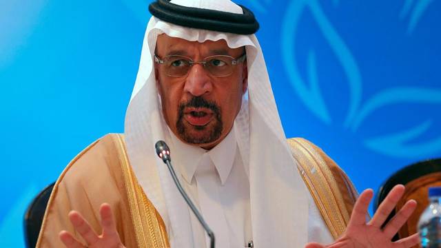 Saudi’s Al Falih says global oil market on track