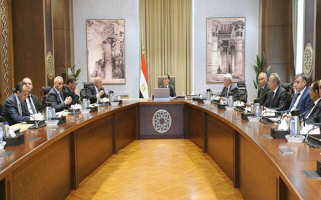 اجتماع لمجلس الوزراء المصري