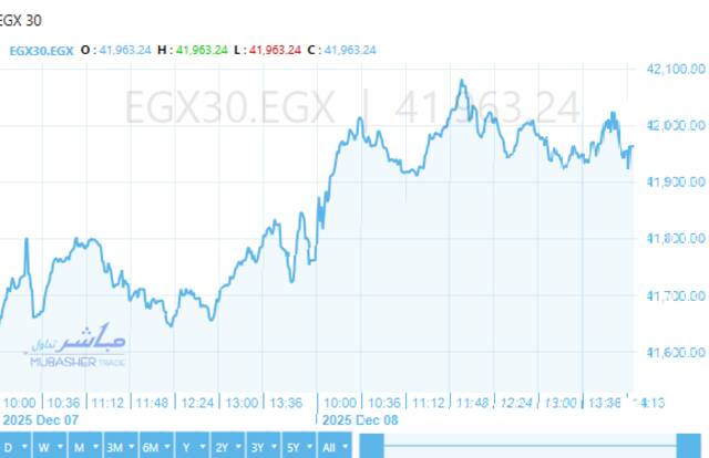 أداء ايجي اكس 30