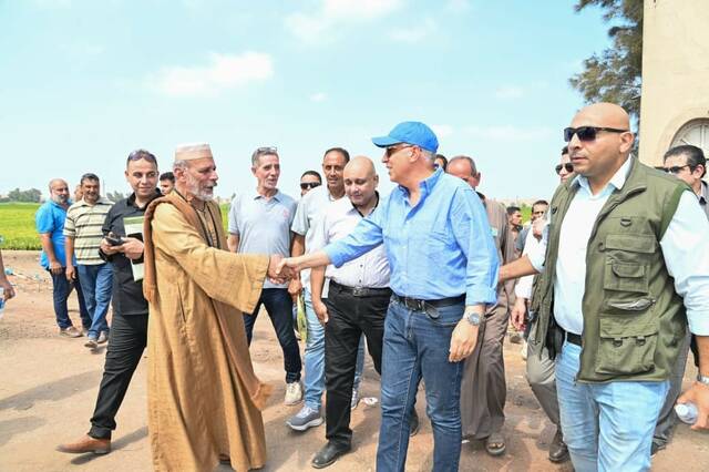 وزير الري يتفقد المنظومة المائية بالشرقية خلال فترة أقصى الاحتياجات