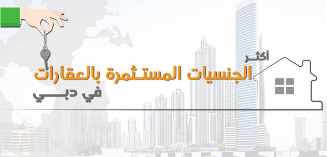 إنفو جراف.. الجنسيات الأكثر استثمارا في عقار دبي