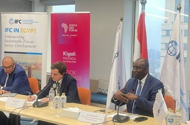 شيخ عمر سيلا المدير الإقليمي لمنطقة شمال أفريقيا والقرن الأفريقي بمؤسسة التمويل الدولية