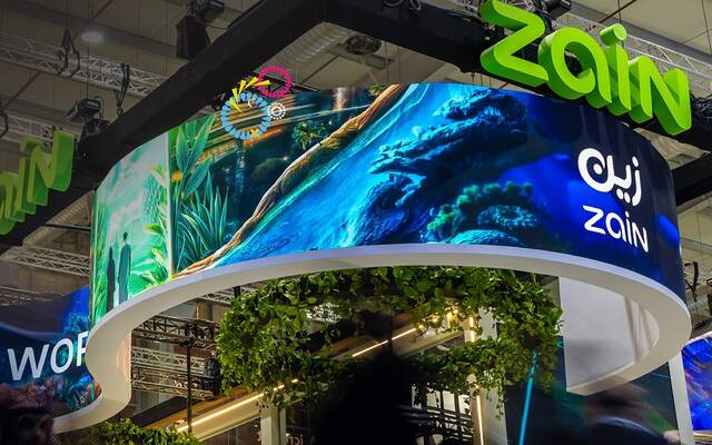جناح شركة "زين السعودية" في معرض ليب التقني بالرياض 2025- أرشيفية