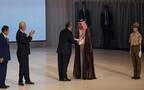 جانب من مراسم تسلم السعودية راية إكسبو رسميًا من اليابان في حفل اختتام معرض أوساكا