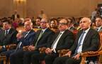 المهندس محمد شيمي وزير قطاع الأعمال العام المصري والفريق مهندس كامل الوزير نائب رئيس مجلس الوزراء للتنمية الصناعية وزير الصناعة والنقل